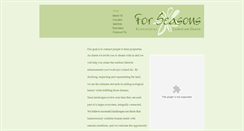 Desktop Screenshot of forseasonsecodesign.com